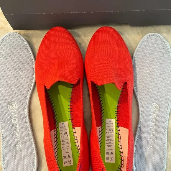 NIB Rothy’s Merino Loafers Blaze - Retired and Rare! - Picture 4 of 7